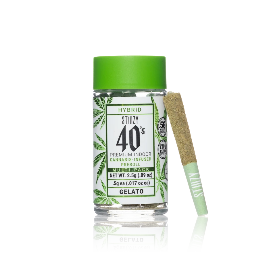 Stiiizy 40's Infused Pre-Roll Multi Mini 5pk