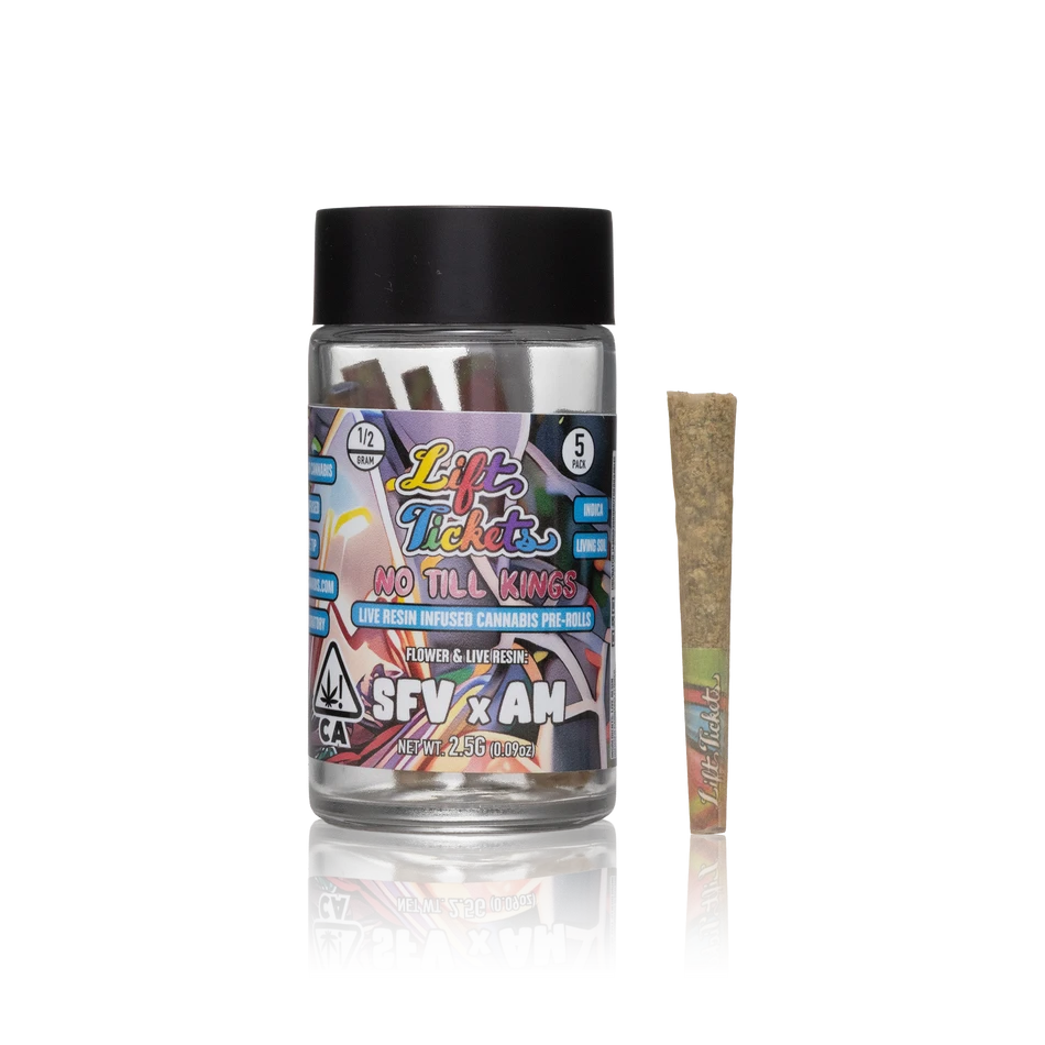 Live Resin Infused Cannabis Preroll